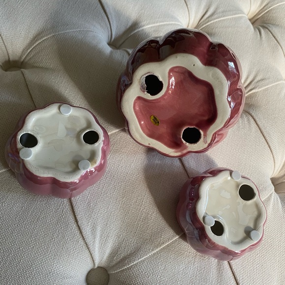 Ceramic Pink Pumpkins Bundle ✨ - Picture 3 of 4